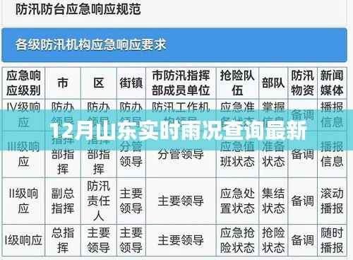 山东实时雨况查询(最新更新)